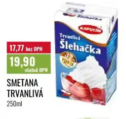 Ratio Smetana trvanlivá nabídka