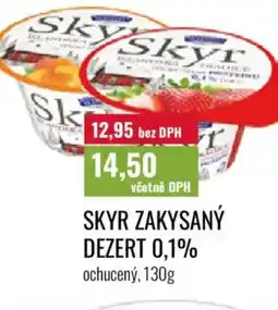 Ratio Skyr zakysaný dezert 0,1% ochucený nabídka