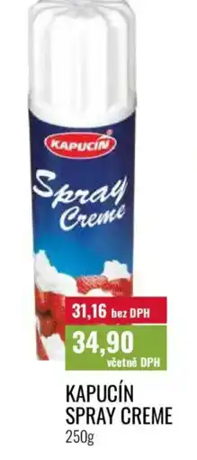 Ratio Kapucín spray creme nabídka