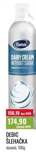 Ratio Debic šlehačka slazená nabídka