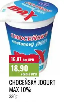 Ratio Choceňský jogurt max 10% nabídka