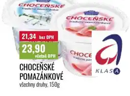 Ratio Choceňské pomazánkové nabídka