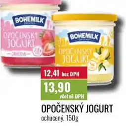 Ratio Bohemilk Opočenský jogurt ochucený nabídka