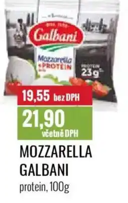 Ratio Mozzarella Galbani protein nabídka