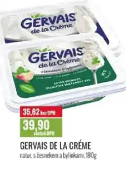 Ratio Gervais de la créme nabídka