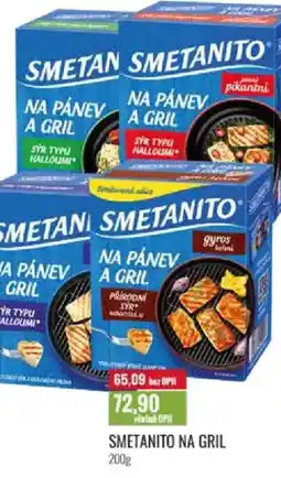 Ratio Smetanito na gril nabídka