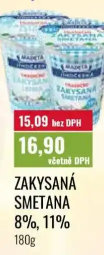 Ratio Madeta Zakysaná smetana 8%, 11% nabídka