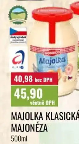 Ratio Boneco Majolka klasická majonéza nabídka