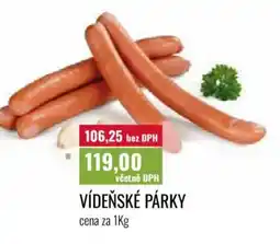 Ratio Vídeňské párky nabídka