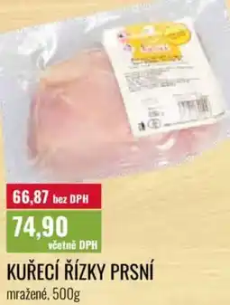 Ratio Kuřecí řízky prsní mražené nabídka