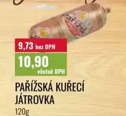 Ratio Pařížská kuřecí játrovka nabídka