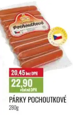 Ratio Párky pochoutkové nabídka