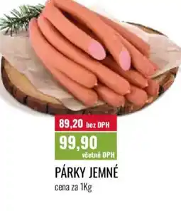 Ratio Párky jemné nabídka