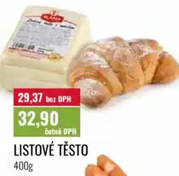 Ratio Sláma Listové těsto nabídka