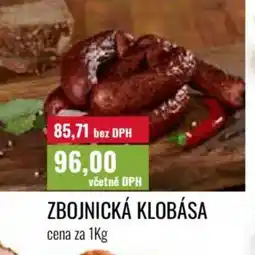 Ratio Zbojnická klobása nabídka