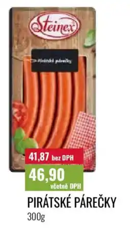 Ratio Steinex Pirátské párečky nabídka