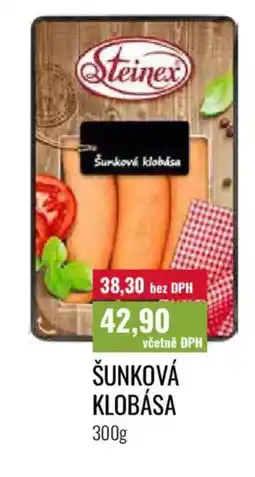 Ratio Steinex Šunková klobása nabídka