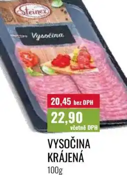 Ratio Steinex Vysočina krájená nabídka