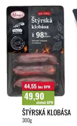 Ratio Steinex Štýrská klobása nabídka