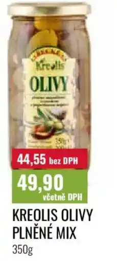 Ratio Kreolis olivy plněné mix nabídka