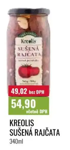 Ratio Kreolis sušená rajčata nabídka