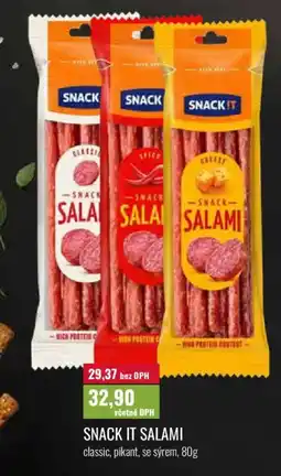Ratio Snack it Salami nabídka