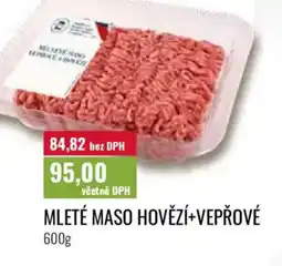 Ratio Mleté maso hovězí+vepřové nabídka