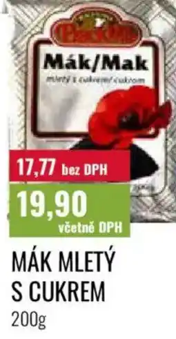 Ratio Mák mletý s cukrem nabídka