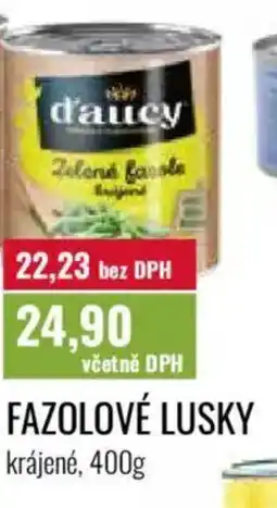 Ratio D'Aucy Fazolové lusky krájené nabídka