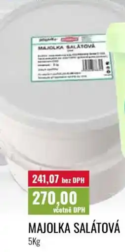 Ratio Majolka salátová nabídka