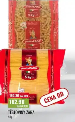 Ratio Těstoviny zara nabídka