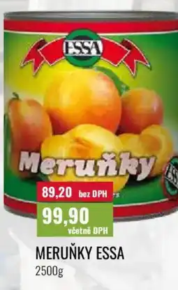 Ratio Meruňky Essa nabídka