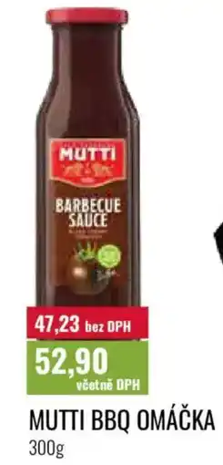 Ratio Mutti bbq omáčka nabídka