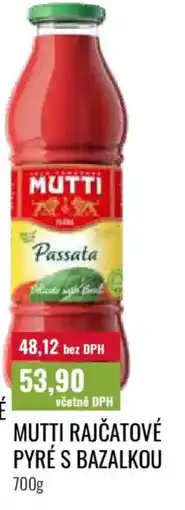 Ratio Mutti rajčatové pyré s bazalkou nabídka