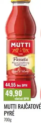 Ratio Mutti rajčatové pyré nabídka