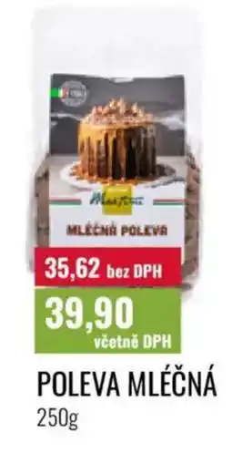 Ratio Poleva mléčná nabídka