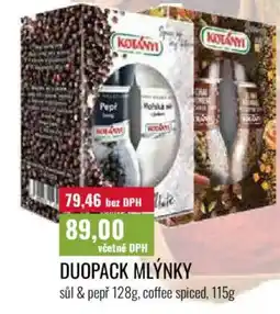 Ratio Duopack mlýnky nabídka