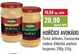 Ratio Hořčice avokádo nabídka