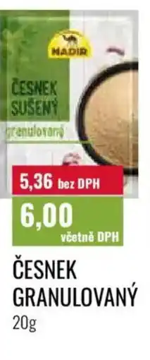 Ratio Nadir Česnek granulovaný nabídka