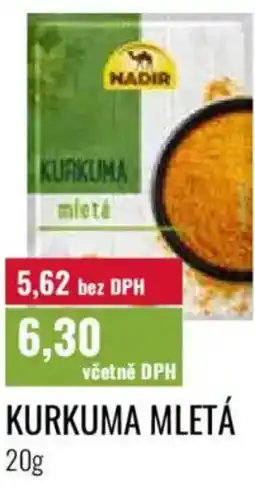 Ratio Nadir Kurkuma mletá nabídka