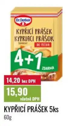 Ratio Dr.Oetker Kypřicí prášek nabídka