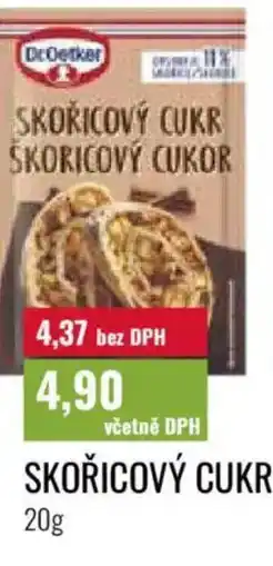 Ratio Dr.Oetker Skořicový cukr nabídka