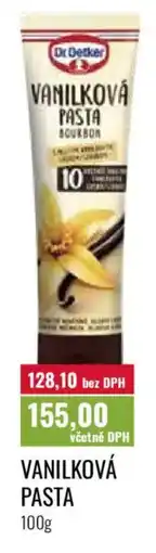 Ratio Dr.Oetker Vanilková pasta nabídka