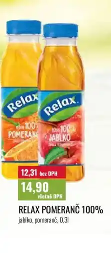 Ratio Relax pomeranč 100% nabídka