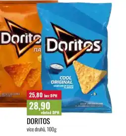 Ratio Doritos nabídka