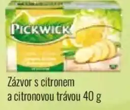 Ratio Pickwick Zázvor s citronem a citronovou trávou nabídka
