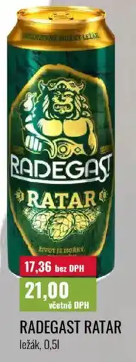 Ratio Radegast ratar ležák nabídka
