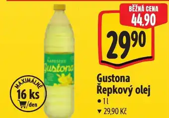 Albert Gustona Řepkový olej nabídka