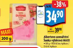 Albert Albertovo uzenářství Šunka výběrová MAXI nabídka