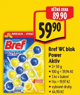 Albert Bref WC blok Power Aktiv nabídka